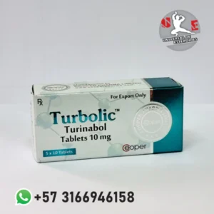 Esteroides Anabólicos en Colombia 40 TURBOLIC 10 MG COOPER