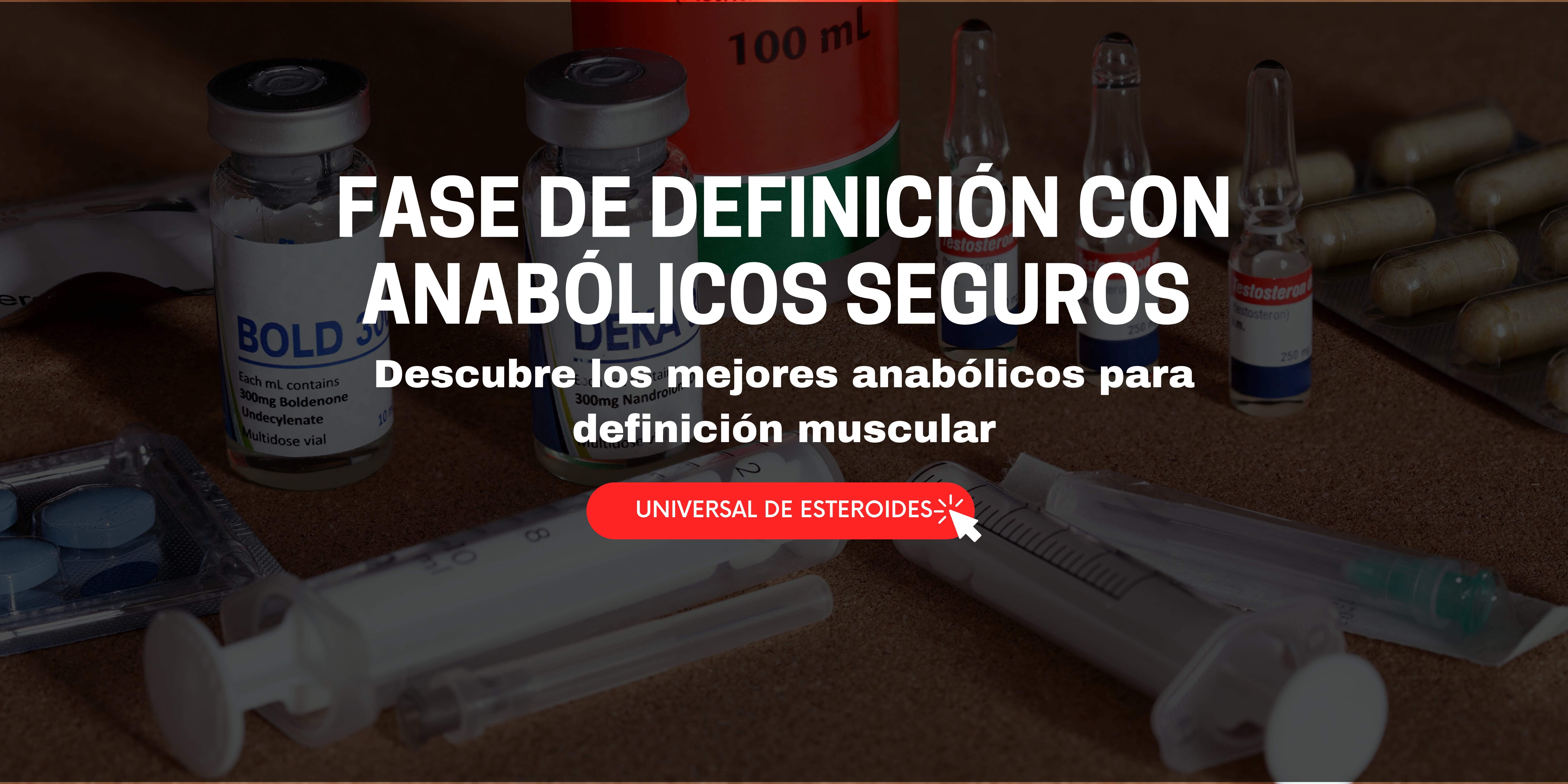 anabólicos para definición muscular