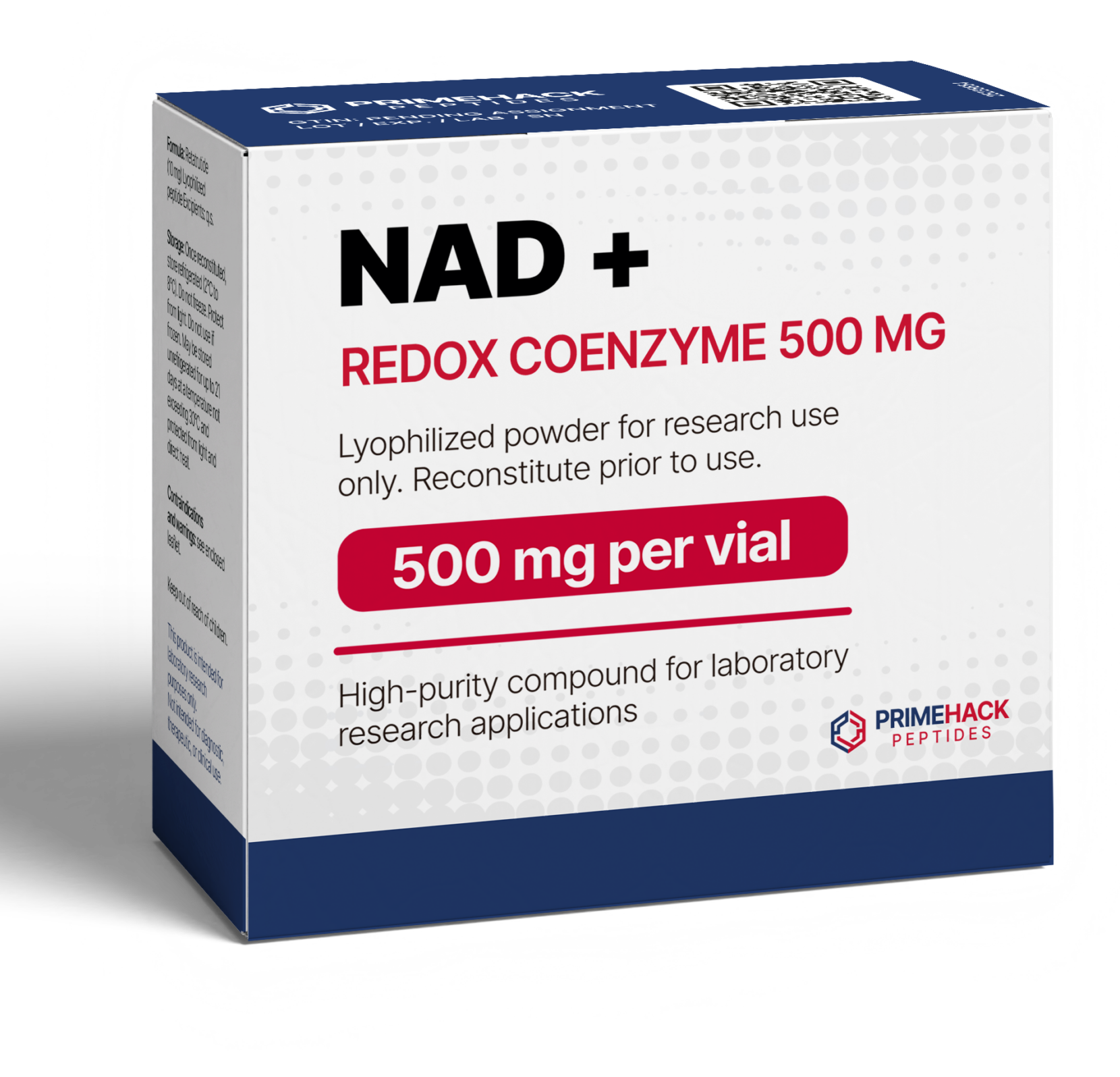 NAD+ (Nicotinamida Adenina Dinucleótido) 500 mg 4 NAD scaled e1779801993967